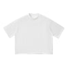 Washed Boxy Raw Hem Tee