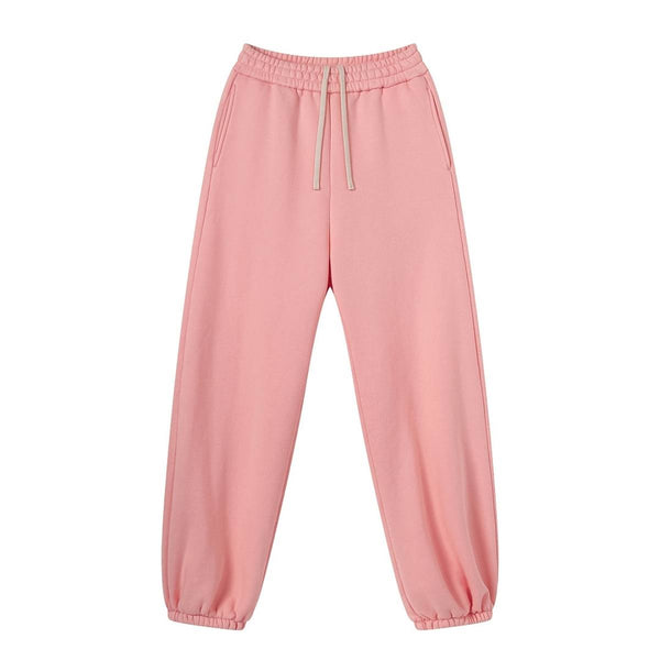 Oversized Snow Wash Fleece Joggers