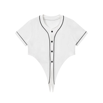 Women’s Y2K Color Block Raglan Baseball Tee