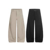 High-End Minimalist Pleated Loose Fit Wide-Leg Pants