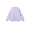 Heavyweight Fleece Boxy Drop Shoulder  Crew Neck Sweatshirt