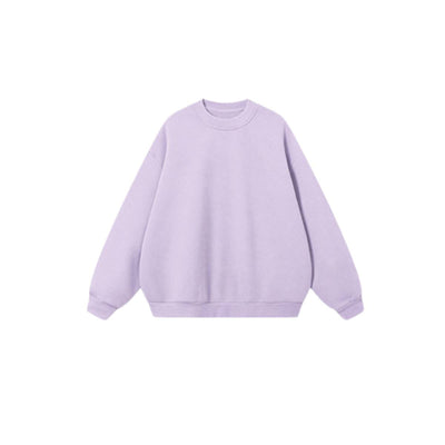 Heavyweight Fleece Boxy Drop ShoulderCrew Neck Sweatshirt