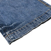 Men's Punk Washed Loose Straight Denim Pants Vintage Casual