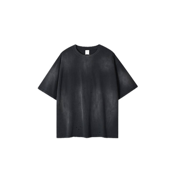 Vintage  Spray Dyed Raw Edge Oversized T-Shirt
