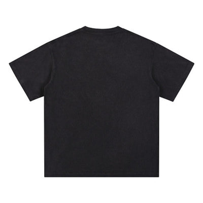 Washed Faded Baggy Cotton Tee 7.5oz