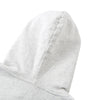 Washed Raw Edge Double Slider Zip Hoodie