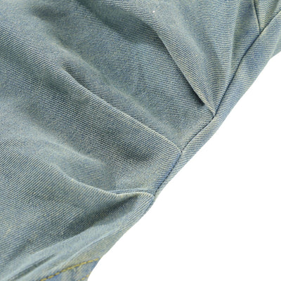 Vintage Washed Denim Slip Mididress