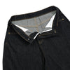 Raw Loose Straight-Leg Bermuda Washed Denim Shorts
