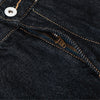 Men's Original Denim Loose Wide-Leg Straight Pants with Contrast Stitching