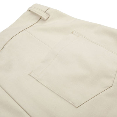 Quiet Luxury Pleated Wide-Leg Trousers