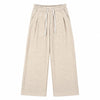 Quiet Luxury Old Money Style 320G Flower-Sand Straight-Leg Trousers