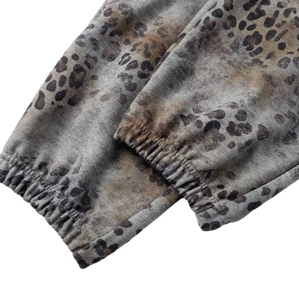 Heavyweight Leopard Camo Joggers