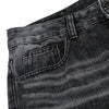 Vintage Washed Black Flared Denim Jeans