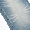 High Street Gradient Washed Whiskered Wide Leg Denim Jeans