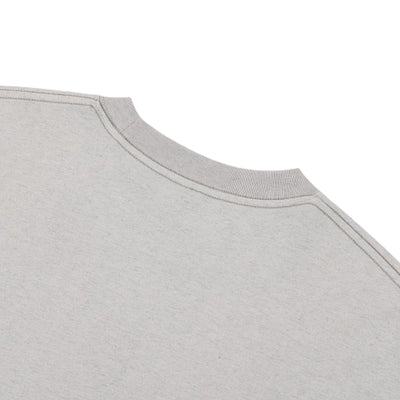 Oversized Cotton Crew Neck Tee 250G