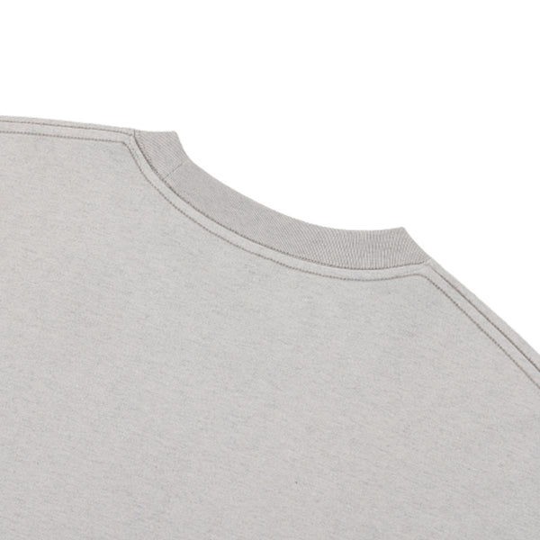 Oversized Cotton Crew Neck Tee 250G