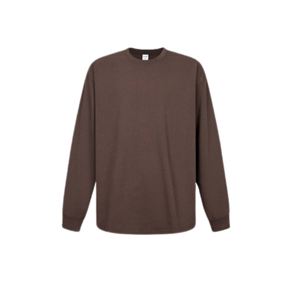 Vintage Loose Fit Heavyweight Cotton Long-Sleeve T-Shirt