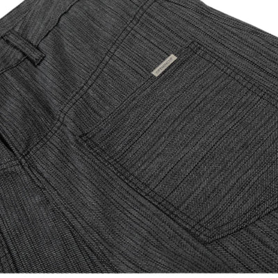 Minimalist Pinstripe Wide-Leg Utility Trousers