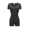 Vintage Washed Slim Fit Bodysuit Tee