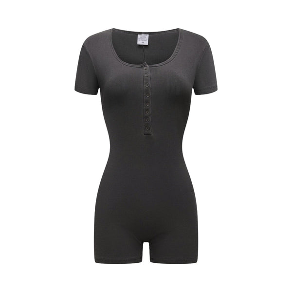 Vintage Washed Slim Fit Bodysuit Tee