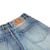 Vintage Washed Wide Leg Denim Shorts