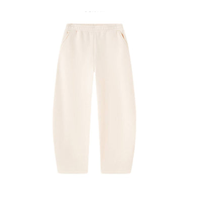 Vintage Wide Leg Drawstring Heavyweight Fleece Jogger