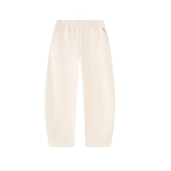 Vintage Wide Leg Drawstring Heavyweight Fleece Jogger