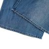 Retro Washed Denim Wide-Leg Bermuda Short