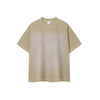 Vintage Waffle Knit Contrast Stitch Oversized T-Shirt