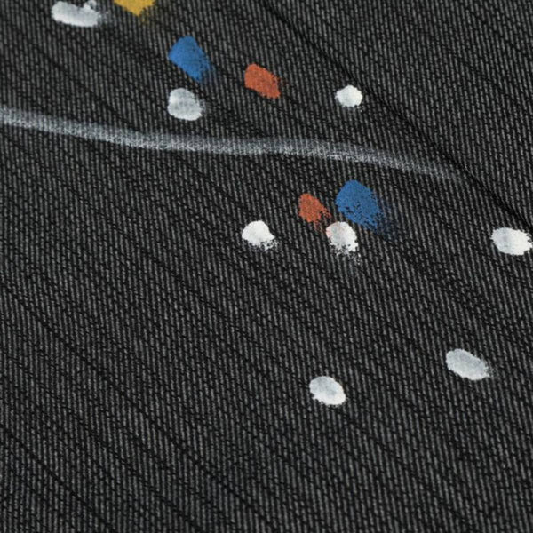 Vintage Patchwork Paint Splatter Wide Leg Jeans