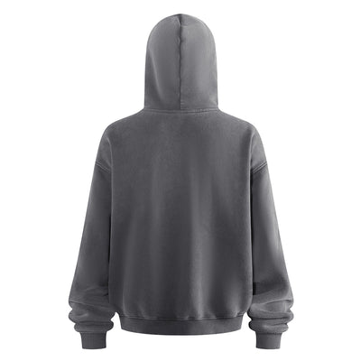 Soft Plush Fleece Pullover Hoodie