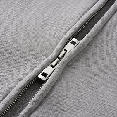 Special Stitch Bound Seam Zip Up Hoodie