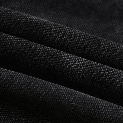 Stone-Washed Raw-Edge Sweat Shorts