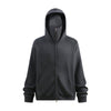 Unisex Full-Zip Fleece Layered Hood Hoodie