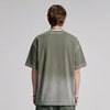 Bold Gradient Fade Oversized Design T-Shirt