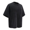 Utility Pocket Distressed Washed Oversized Street Tee