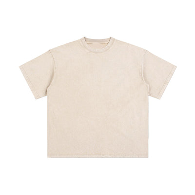 Vintage Washed Boxy Relaxed Streetwear Tee