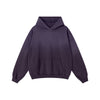 Relaxed Overdyed Ombre Faded Cotton Hoodie