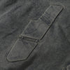 Bold Stitching Distressed Denim Jacket