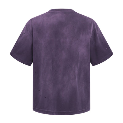 Tie Dye Pocket Oversized Cotton Streetwear T-Shirt