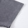 Boxy Waffle Washed Distressed Raglan Tee