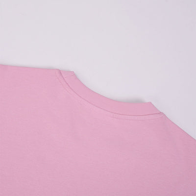 Relaxed Fit Boxy Solid Color Minimal Tee
