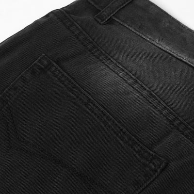 Relaxed Straight Washed-Faded Jeans