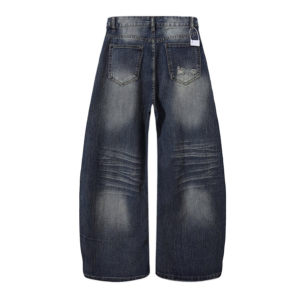 Dark Wash Relaxed Fit Vintage Jeans