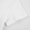 Women's Solid-Color Boat-Neck Cotton T-Shirt 6.3oz