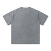 Men's Casual Washed V-Neck T-Shirt 8oz