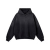 Relaxed Overdyed Ombre Faded Cotton Hoodie