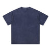 Men's Casual Washed V-Neck T-Shirt 8oz