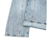 Draped Wide-Leg Relaxed Baggy Jeans