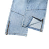 Zipped Panelled Streetwear Baggy Straight-Leg Jeans